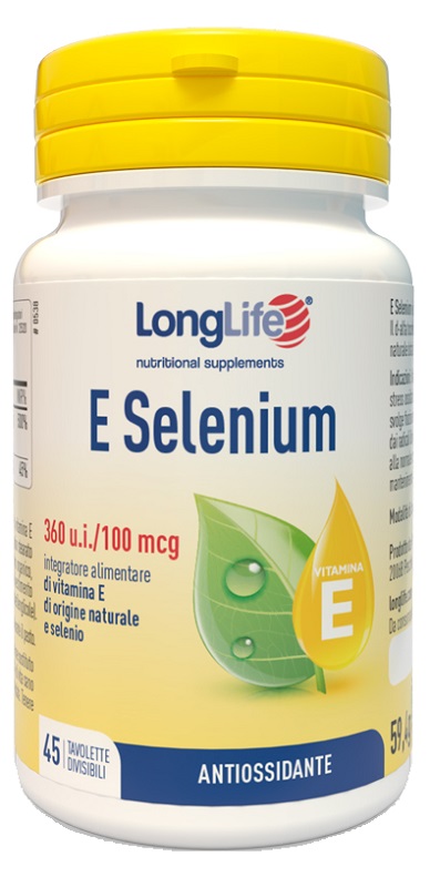 LONGLIFE E SELENIUM 45 TAVOLETTE - Farmadillo