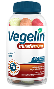 VEGELIN MIRAFERRUM 60 CARAMELLE GOMMOSE - Farmadillo