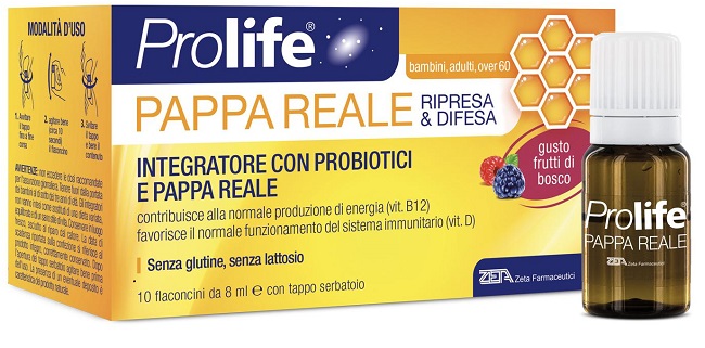 PROLIFE PAPPA REALE 10 FLACONI DA 8 ML - Farmadillo