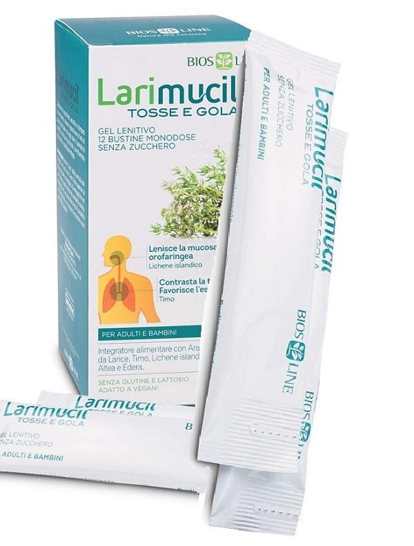 LARIMUCIL TOSSE GOLA 12 BUSTINE 10 ML - Farmadillo