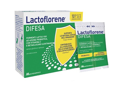 LACTOFLORENE DIFESA 10 BUSTE TWIN - Farmadillo