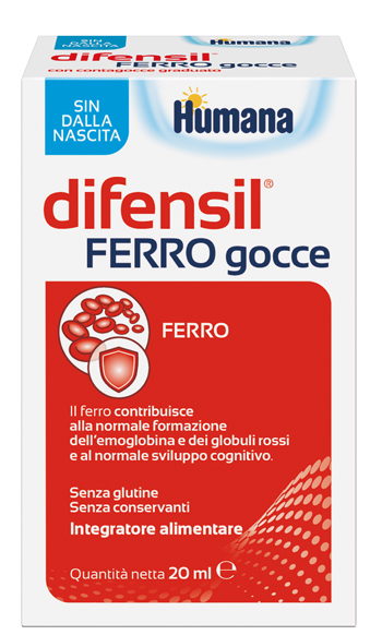 DIFENSIL FERRO GOCCE 20 ML - Farmadillo