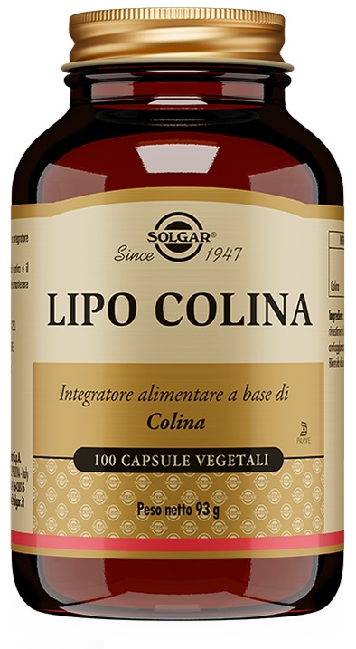 LIPO COLINA 100 CAPSULE VEGETALI - Farmadillo