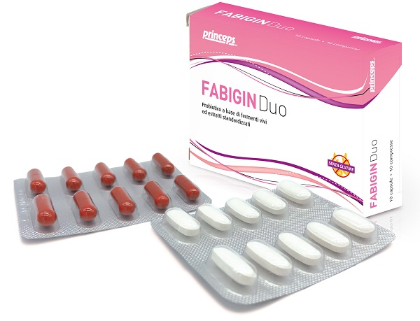 FABIGIN DUO 10 CAPSULE 10 COMPRESSE - Farmadillo