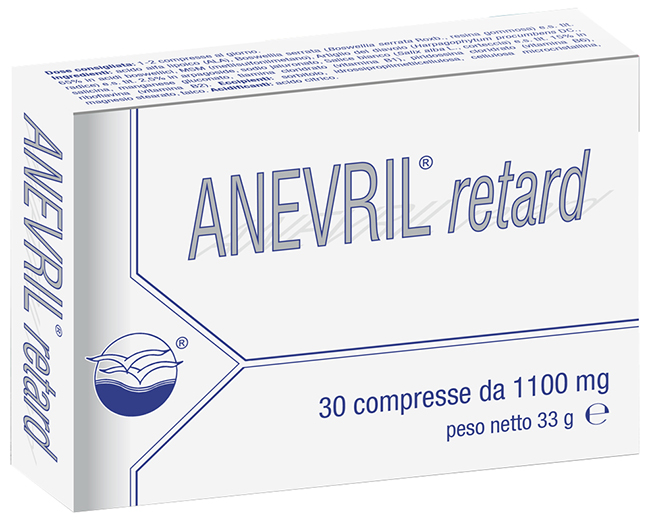 ANEVRIL RETARD 30 COMPRESSE - Farmadillo