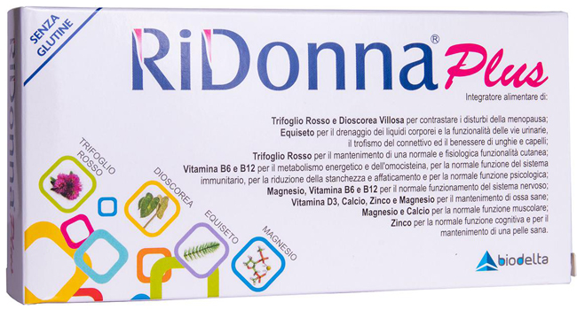 RIDONNA PLUS 30 COMPRESSE - Farmadillo
