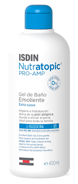 NUTRATOPIC PRO-AMP GEL DETERGENTE 400 ML - Farmadillo