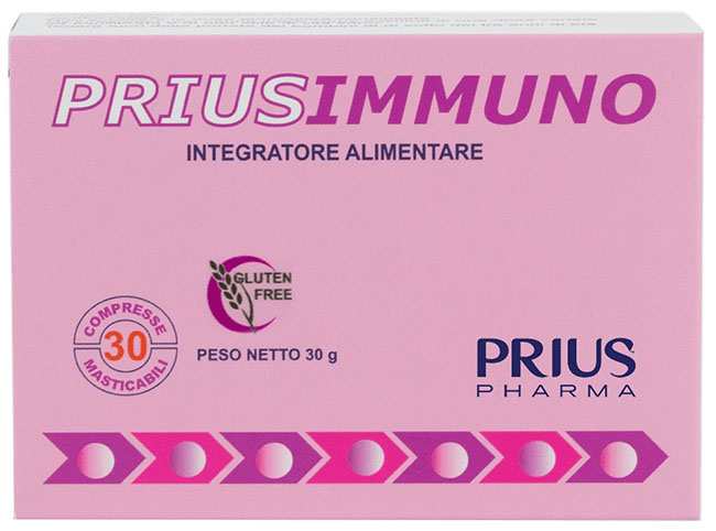 PRIUSIMMUNO 30 COMPRESSE MASTICABILI - Farmadillo