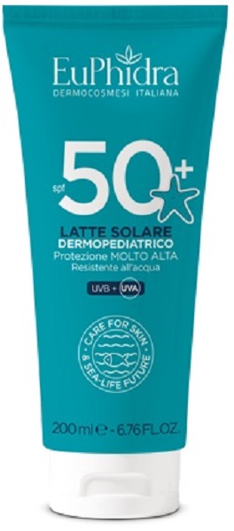 EUPHIDRA KALEIDO UV SYSTEM LATTE DERMOPEDIATRICO 50+ 200 ML - Farmadillo