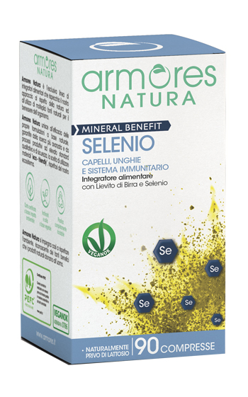 ARMORES MINERAL BENEFIT SELENIO 90 COMPRESSE - Farmadillo
