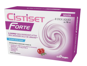 CISTISET FORTE 8 STICK DA 10 ML - Farmadillo