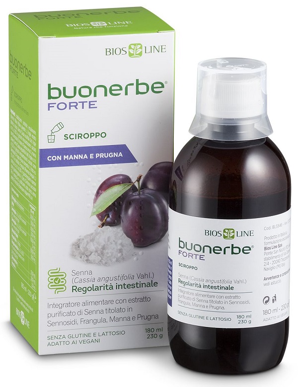 BUONERBE FORTE SCIROPPO 180 ML - Farmadillo
