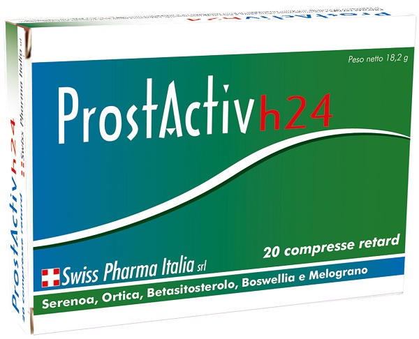 PROSTACTIV H24 20 COMPRESSE RETARD - Farmadillo