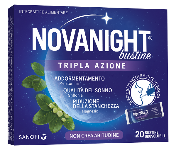 NOVANIGHT 20 BUSTINE TRIPLA AZIONE - Farmadillo