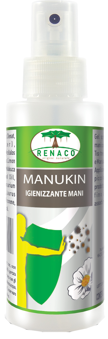 MANUKIN SPRAY IGIENIZZANTE MANI 100 ML - Farmadillo