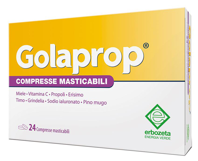 GOLAPROP 24 COMPRESSE MASTICABILI - Farmadillo