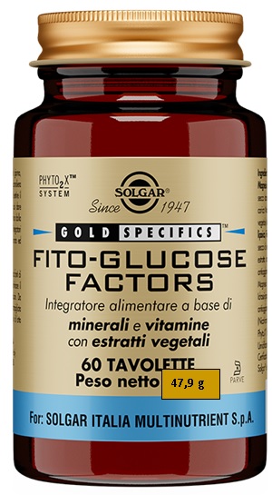 FITOGLUCOSE FACTORS 60 TAVOLETTE - Farmadillo