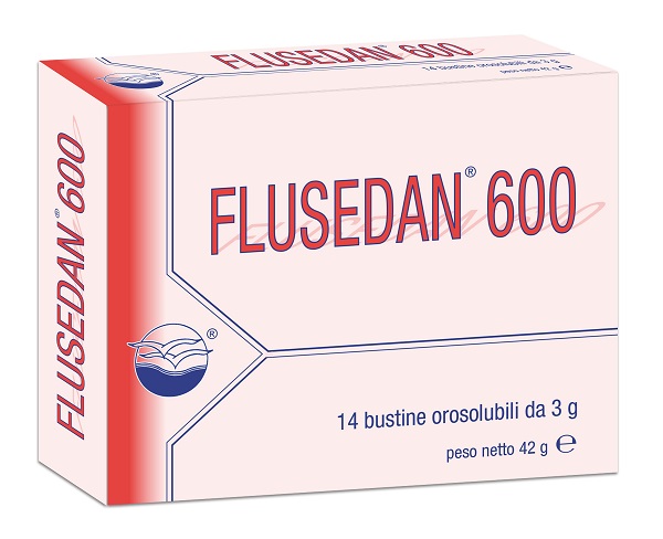 FLUSEDAN 600 14 BUSTINE OROSOLUBILI - Farmadillo