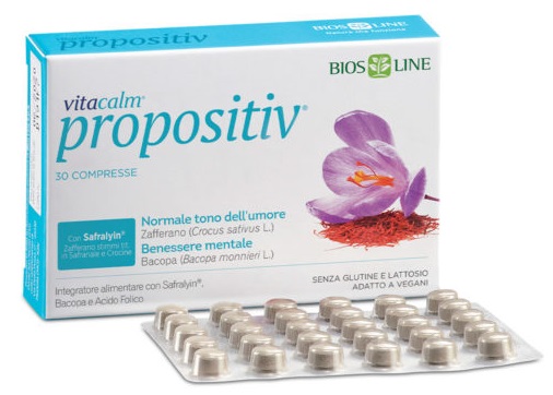VITACALM PROPOSITIV 30 COMPRESSE - Farmadillo