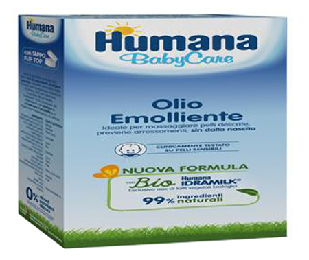HUMANA BABY CARE OLIO EMOLLIENTE 250 ML - Farmadillo