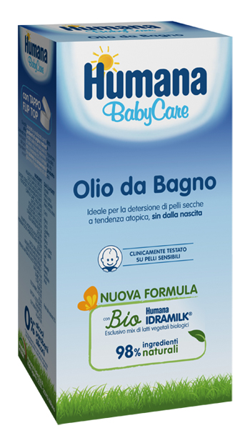 HUMANA BABY CARE OLIO DA BAGNO 200 ML - Farmadillo