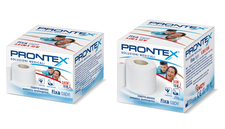 BENDA IN COTONE PRONTEX FIXA TAPE M 10 X 3,8 CM BIANCO - Farmadillo