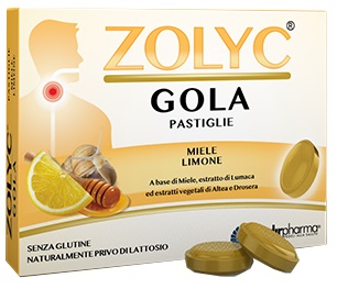 ZOLYC GOLA MIELE/LIMONE 36 PASTIGLIE - Farmadillo