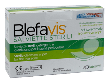 BLEFAVIS SALVIETTE STERILI 18 PEZZI - Farmadillo