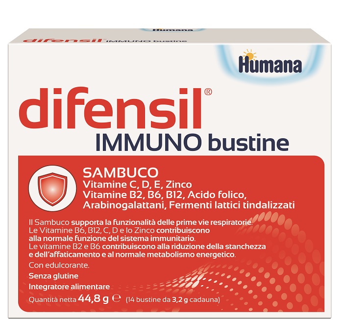 DIFENSIL IMMUNO BUSTINE 14 BUSTINE - Farmadillo