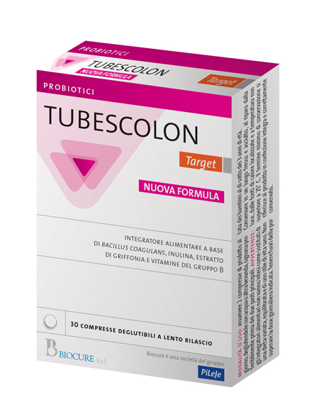 TUBESCOLON TARGET 30 COMPRESSE NUOVA FORMULA - Farmadillo