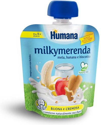 MILKYMERENDA MELA-BANANA BISCOTTO 100 G - Farmadillo