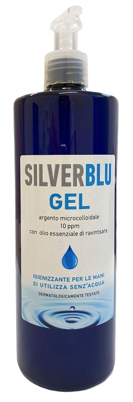 SILVER BLU GEL IGIENIZZANTE MANI 500 ML - Farmadillo