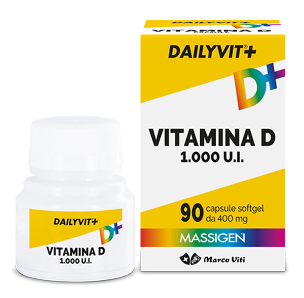 DAILYVIT VITAMINA D 1000 UI 90 CAPSULE SOFTGEL - Farmadillo
