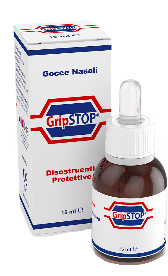 GOCCE NASALI GRIP STOP 15 ML - Farmadillo
