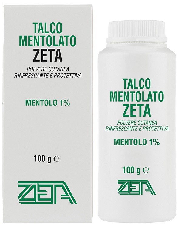 TALCO MENTOLATO ZETA 100 G - Farmadillo