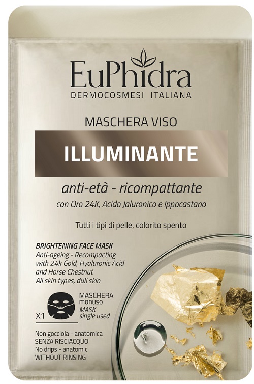 EUPHIDRA MASCHERA VISO ILLUMINANTE 1 PEZZO - Farmadillo