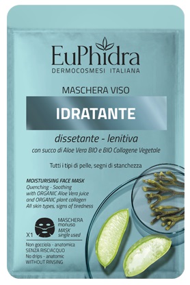 EUPHIDRA MASCHERA VISO IDRATANTE 1 PEZZO - Farmadillo