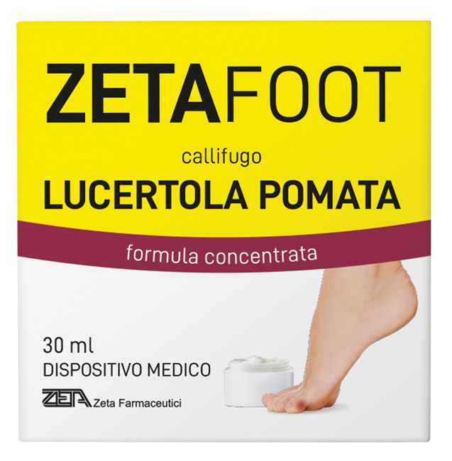 ZETAFOOT CALLIFUGO LUCERTOLA POMATA 30 ML - Farmadillo