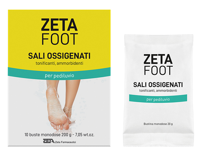 ZETAFOOT SALI OSSIGENATI 10X20 G - Farmadillo