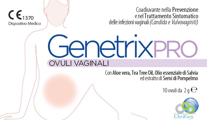 GENETRIX PRO 10 OVULI VAGINALI 2 G - Farmadillo