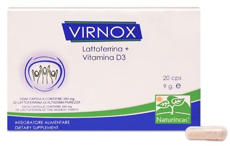 VIRNOX NATURINCAS 20 CAPSULE - Farmadillo