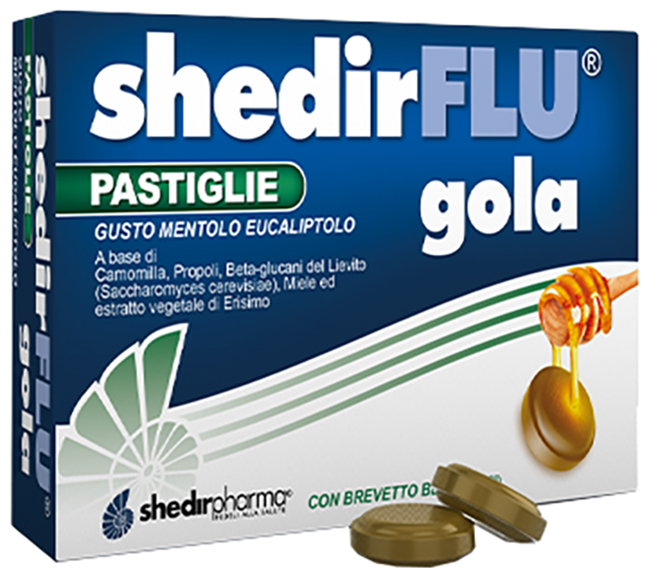 SHEDIRFLU GOLA MENTOLO/EUCALIPTO 36 PASTIGLIE - Farmadillo