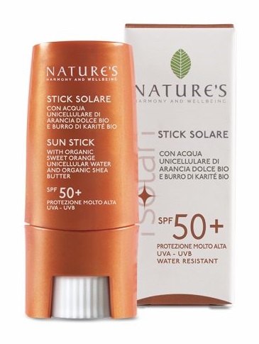 NATURE'S I SOLARI STICK SPF50+ NUOVA FORMULA 9 ML - Farmadillo