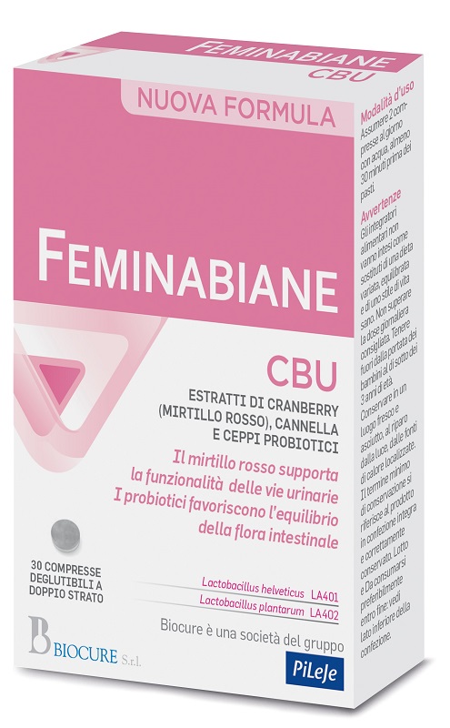 FEMINABIANE CBU 30 COMPRESSE - Farmadillo