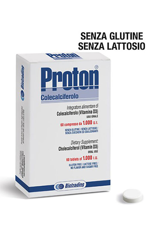 PROTON 60 COMPRESSE 1000 UI - Farmadillo