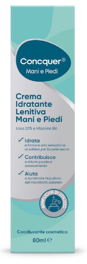 CONCQUER CREMA MANI/PIEDI 80 ML - Farmadillo