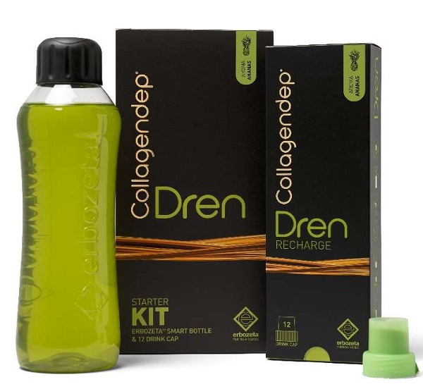 COLLAGENDEP DREN STARTER KIT 12 DRINK CAP + SMART BOTTLE - Farmadillo