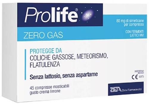 PROLIFE ZEROGAS 45 COMPRESSE - Farmadillo