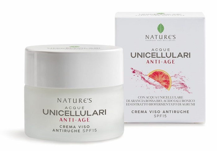 NATURE'S ACQUE UNICELLULARI CREMA VISO ANTIRUGHE SPF15 50 ML - Farmadillo
