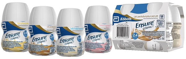 ENSURE COMPACT PROTEIN VANIGLIA 4 X 125 ML - Farmadillo